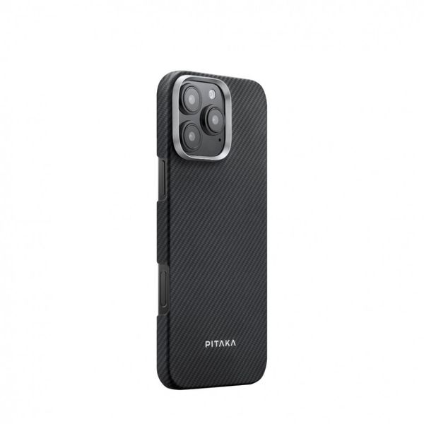 Чехол Pitaka Ultra-Slim для iPhone 16 Pro, Черный | Twill