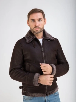 Дубленка мужская натуральная зимняя Турция