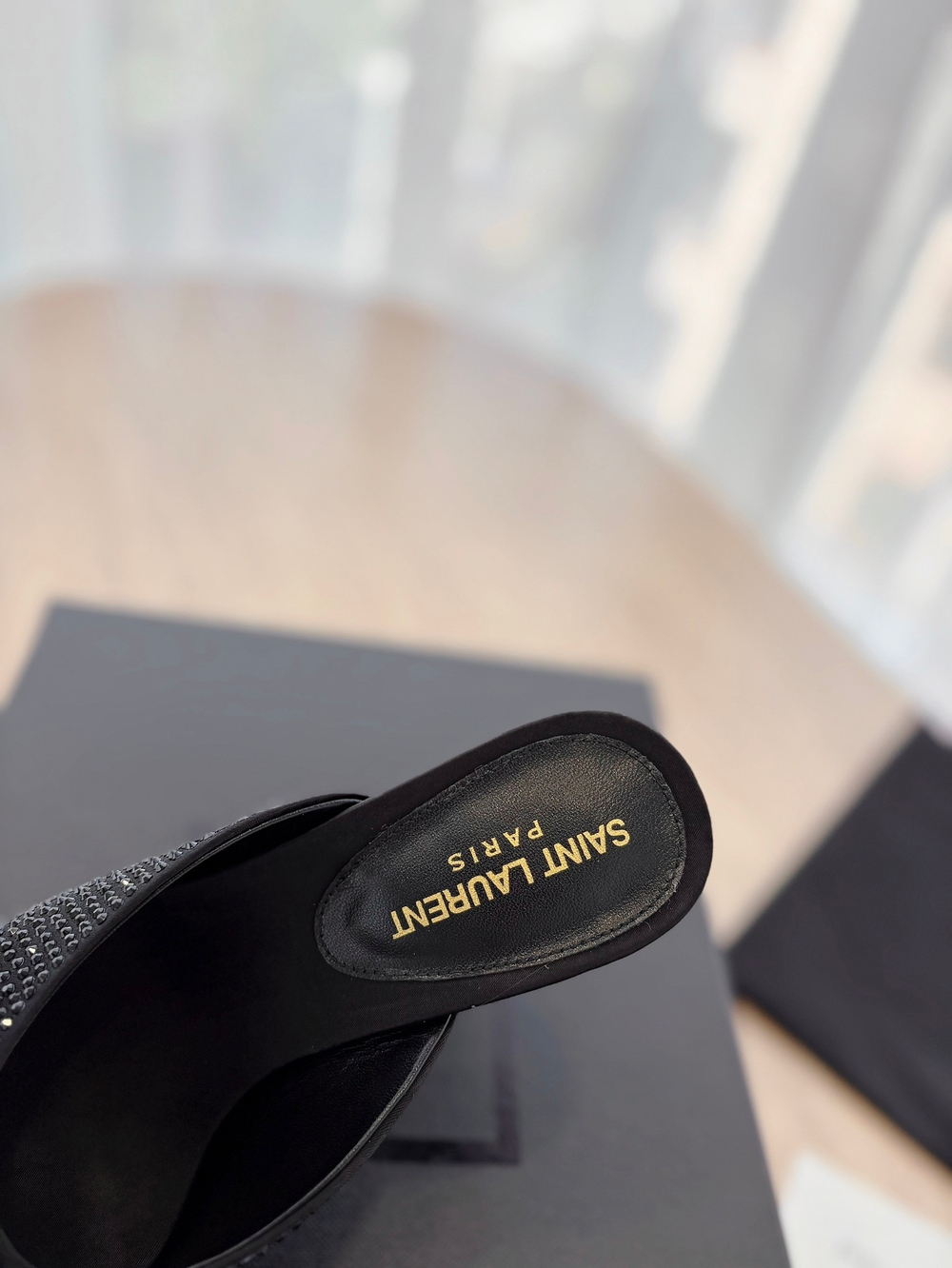 Saint Laurent Mules
