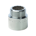 Удлинитель резьбовой STOUT SFT 0002 - 3/4" длина 20 мм (ВР/НР, латунь хромированная)