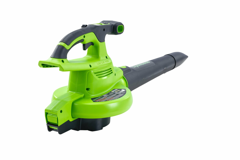 Воздуходувка-пылесос аккумуляторная ручная Greenworks GD40BVII 40В Li-Ion без АКБ и ЗУ (2406907)