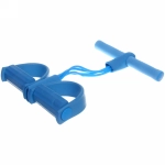 Эспандер универсальный с упорами для ног «Fitness» 45*25 см (нагрузка 18 кг), голубой