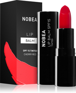 NOBEA Day-to-Day Lip Balm SPF 15 Tinted - Бальзам для губ SPF 15, 4 g