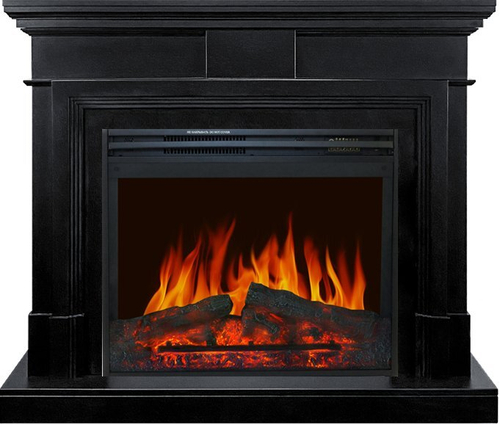 Каминокомплект Coventry - Черный с очагом Jupiter FX New