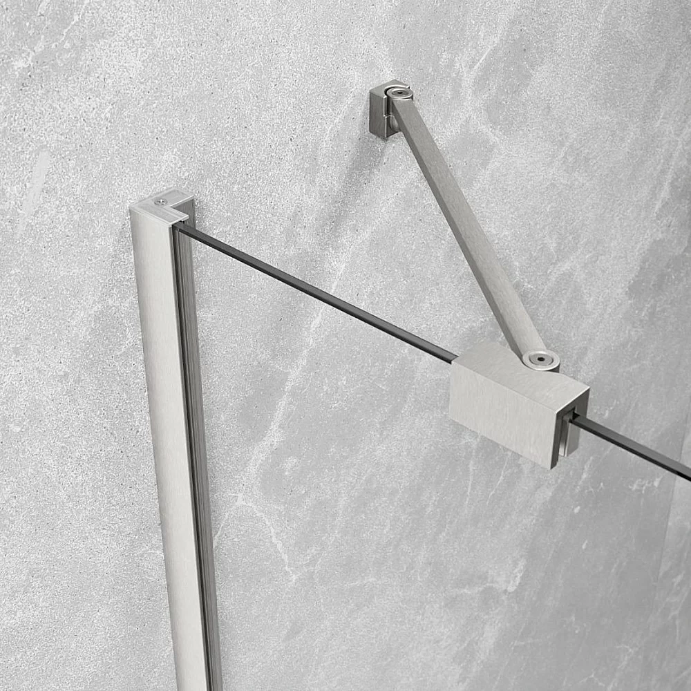 Душевая дверь Radaway Essenza Brushed Nickel DWJ 110 стекло прозрачное/профиль брашированный никель