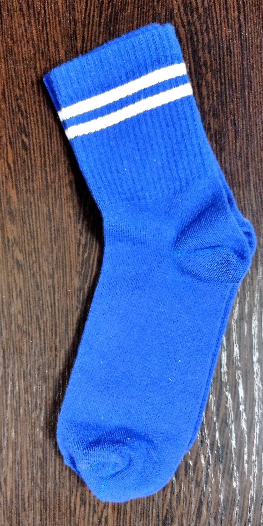 Носки детские 1 пара, хлопок, размер 22-24, цвета серый и меланж-васильковый