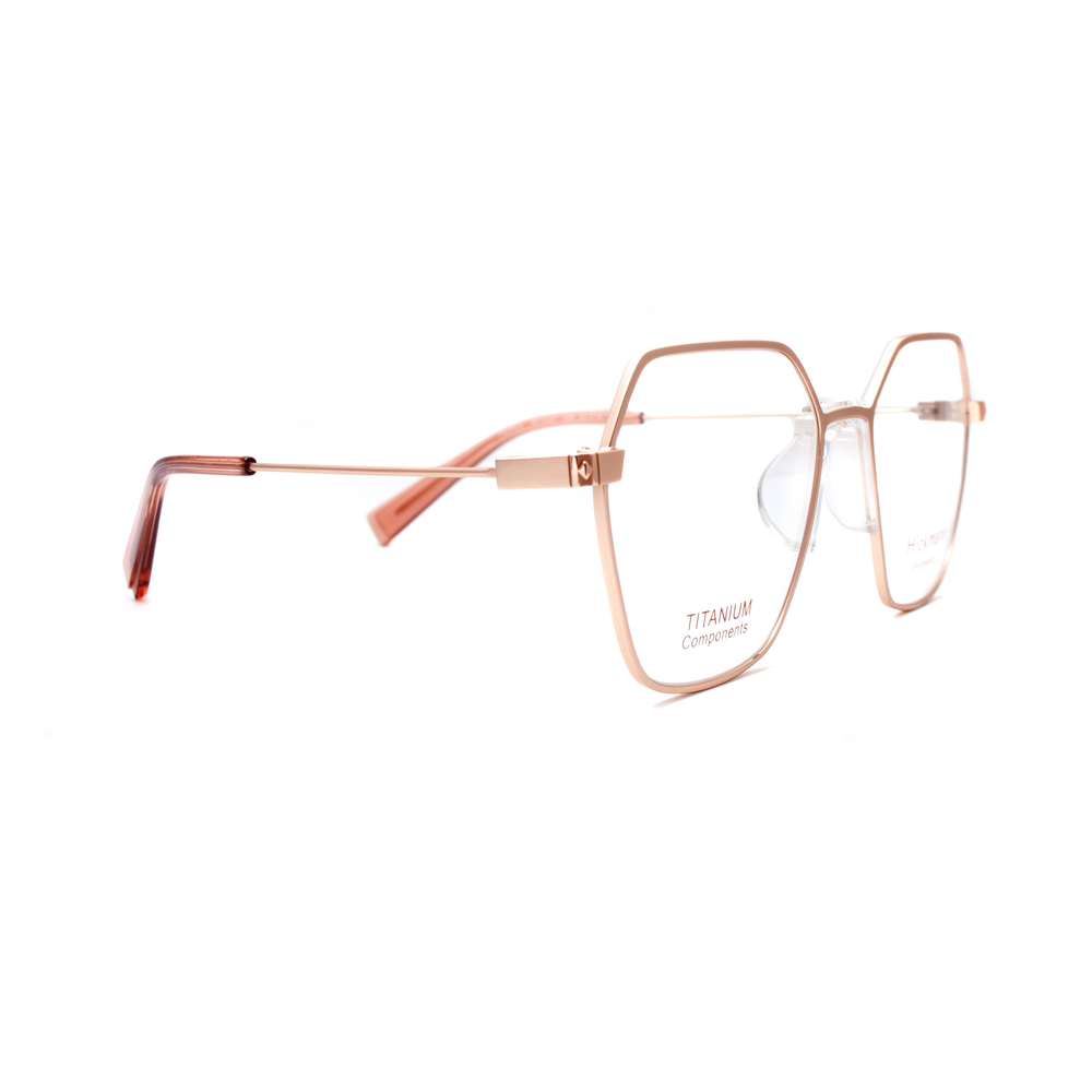 Оправа многогранник Hickmann 1226Т 04А золото/розовый (Китай)