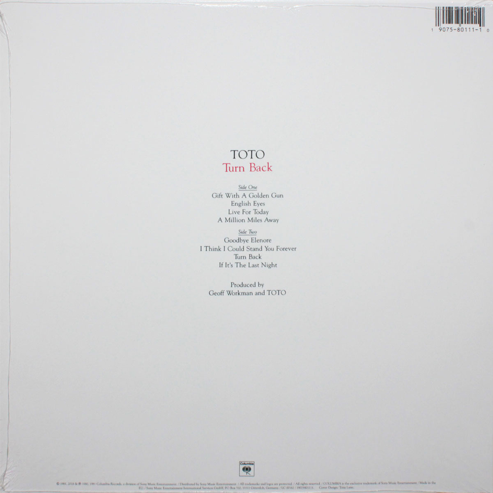 Toto / Turn Back (LP)