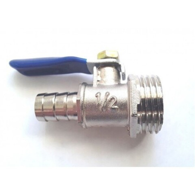 Кран сливной 1/2 НР переходник штуцер на 8мм