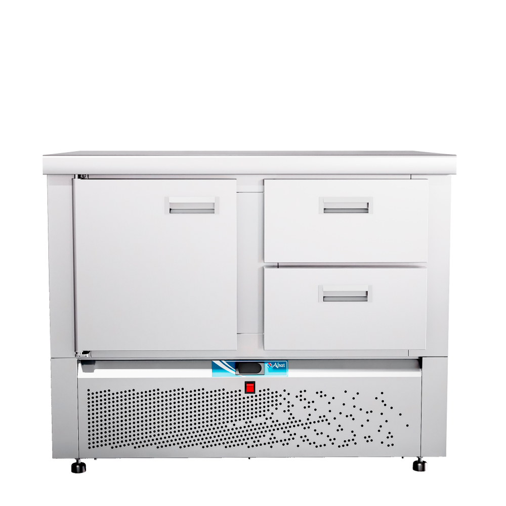 Стол холодильный среднетемпературный СХС-70Н-01 (дверь, ящики 1/2) без борта