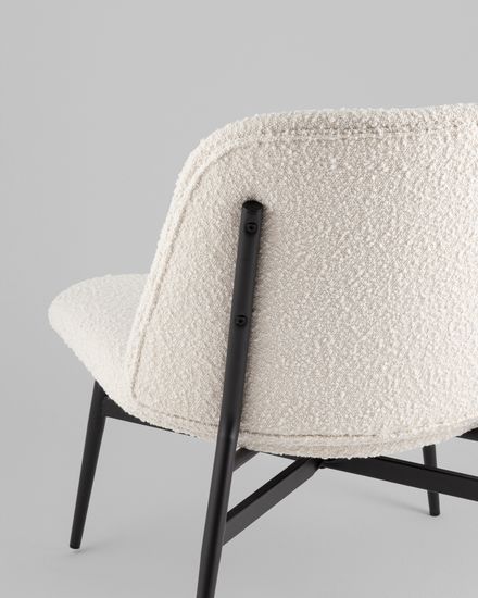 Кресло лаунж Ease белый