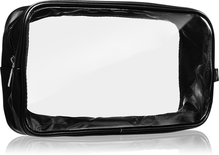 Notino Travel Collection Large Clear Organizer - Прозрачная косметичка L Black 26x14x8,5 cm, 1 szt.