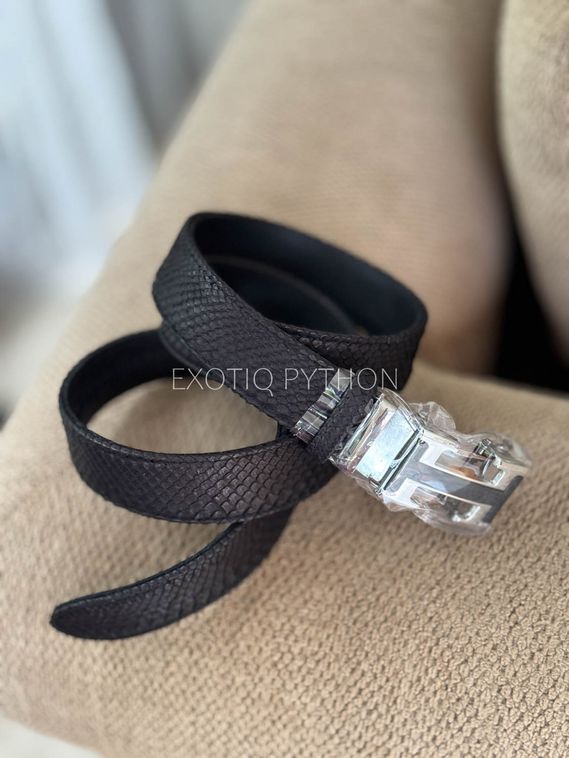 Ремень из кожи питона AC-145