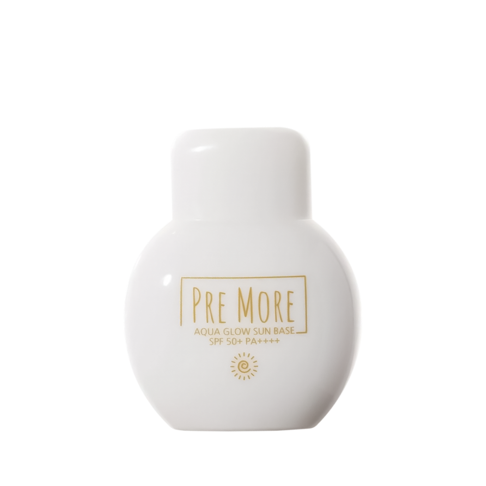 СПФ и база под макияж 2в1 средство Pre more AQUA GLOW SUN BASE SPF 50+ PA++++, 50мл