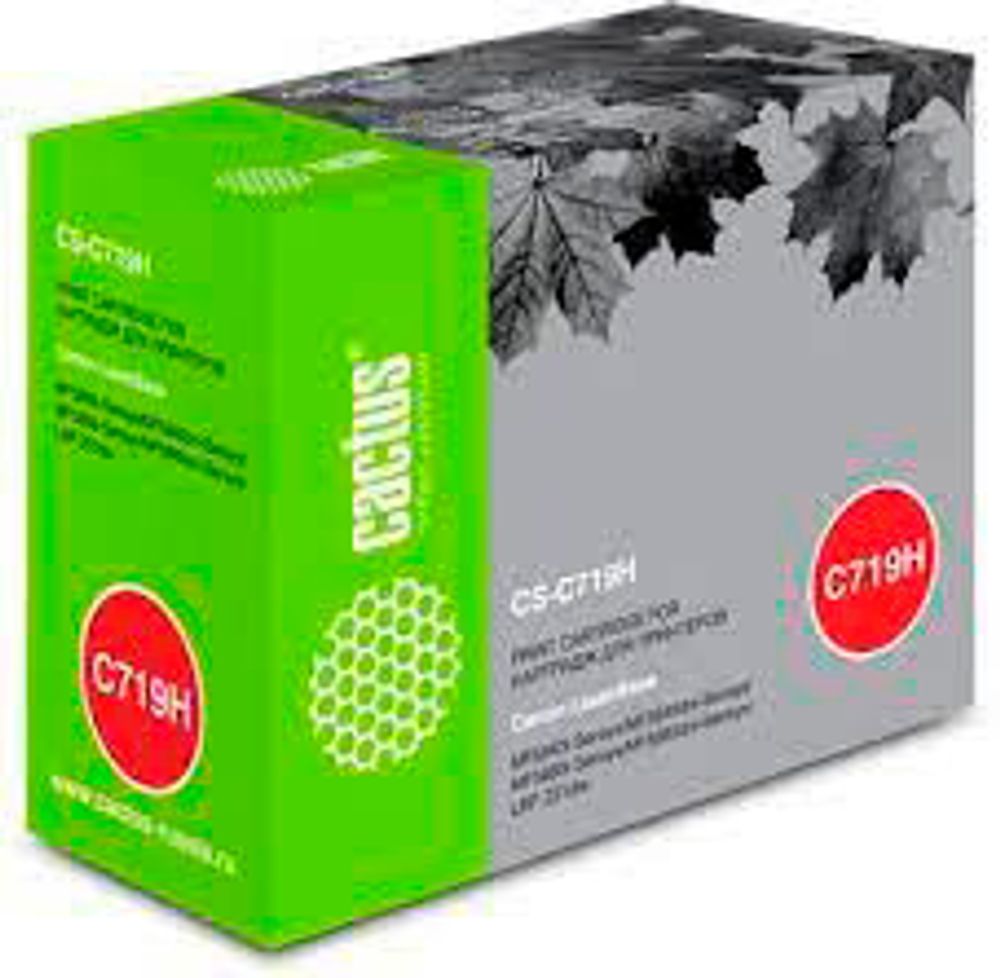 Картридж CACTUS, аналог Canon CS-C719H для LB MF5840 i-Sensys MF5880/LBP 6300/6650 черный