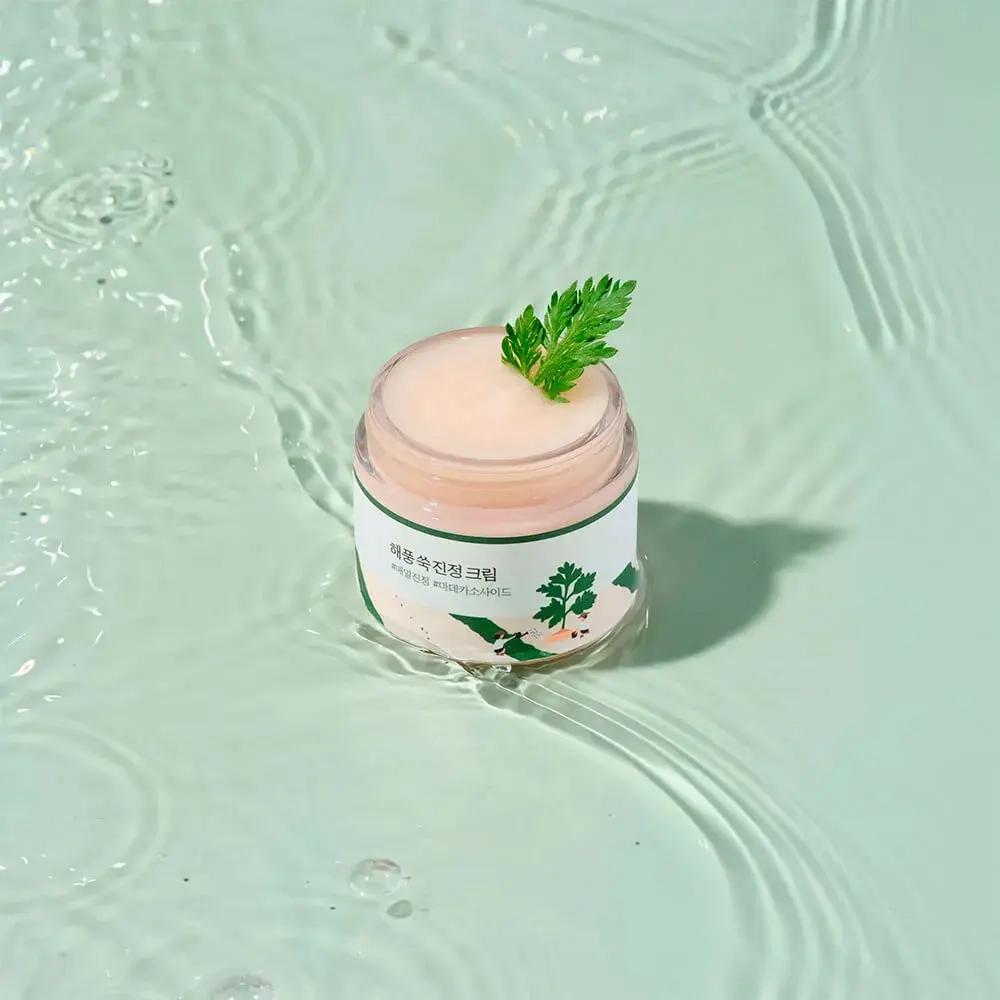 ROUND LAB Крем успокаивающий с экстрактом полыни Mugwort Calming Cream (80 мл)