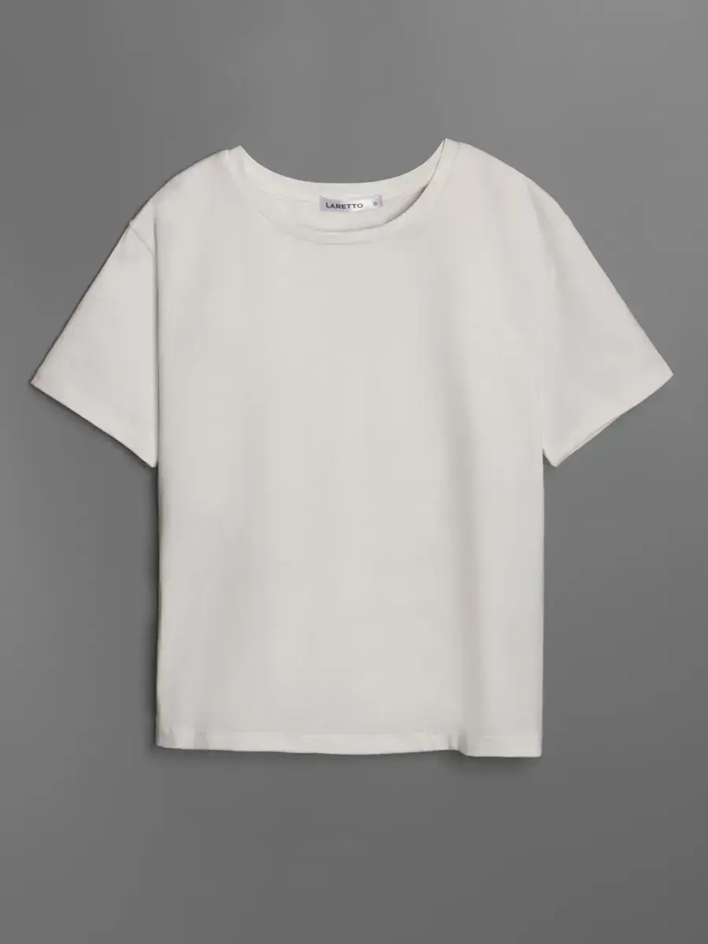 Футболка женская летняя, молочная