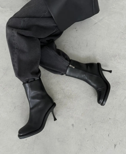 Ботильоны из натуральной кожи