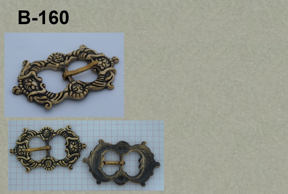 Пряжка. Европа 16-17 в.