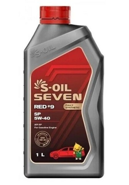 S-OIL 7 RED#9 SP/SN Plus 5W40 1л синтетика, моторное масло