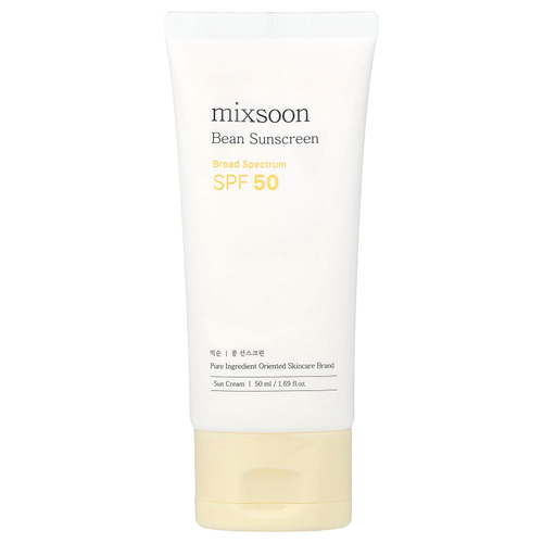 Mixsoon, солнцезащитный крем из бобов, SPF 50, 50 мл (1,69 жидк. унции)