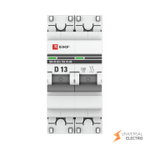 Автоматический выключатель 2P 13А (D) 4,5kA ВА 47-63 EKF PROxima