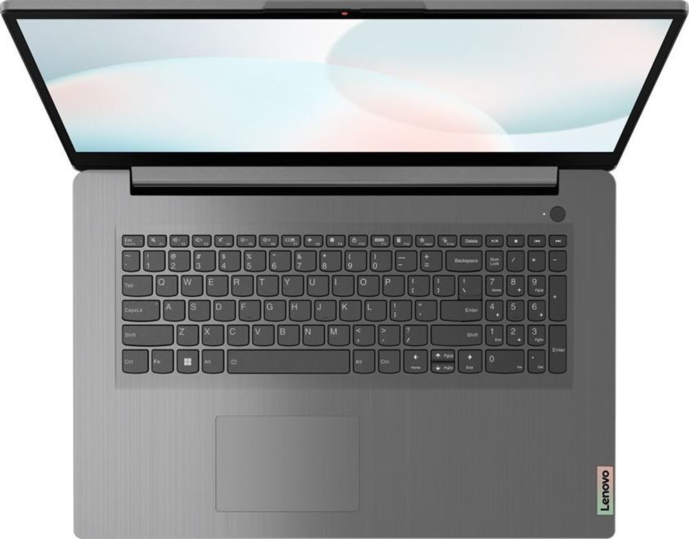 Ноутбук Lenovo IdeaPad 3 17ABA7, 17.3&amp;quot; (1920x1080) IPS/AMD Ryzen 5 5625U/8ГБ DDR4/512ГБ SSD/Radeon Graphics/Windows 11 Home, серый [82RQ000FRU]