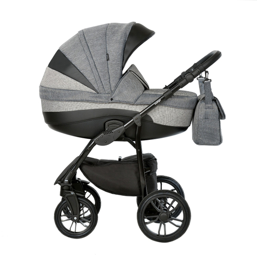 Коляска 2в1 INDIGO in 07 (черный)