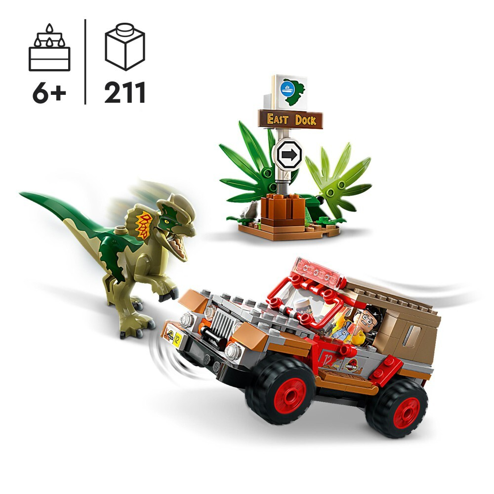 LEGO Jurassic World — Засада дилофозавра 76958 / артикул   76958  / GTIN 5702017421933