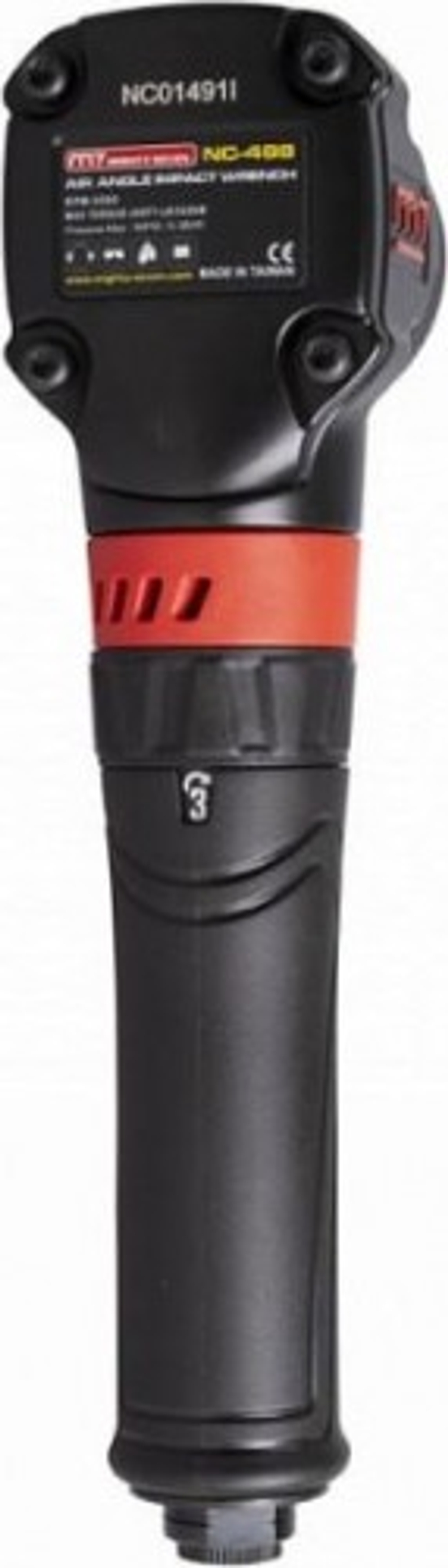 Гайковерт пневматический MIGHTY SEVEN NC-498 ударный 1/2", 542 нм, угловой