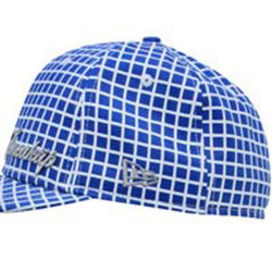 Бейсболка New Era Sneaktip Mesh синяя вид сбоку