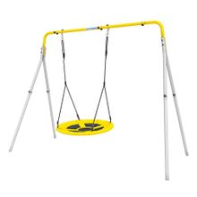 ROMANA Каркас для качелей (желтый/серый) (Качели гнездо 100см)