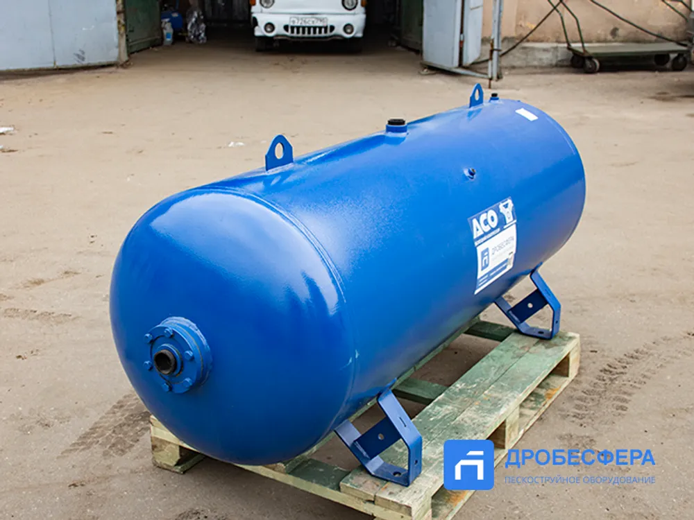 Ресивер для компрессора РГ 500/10 горизонтальный (-20°... +100°С)