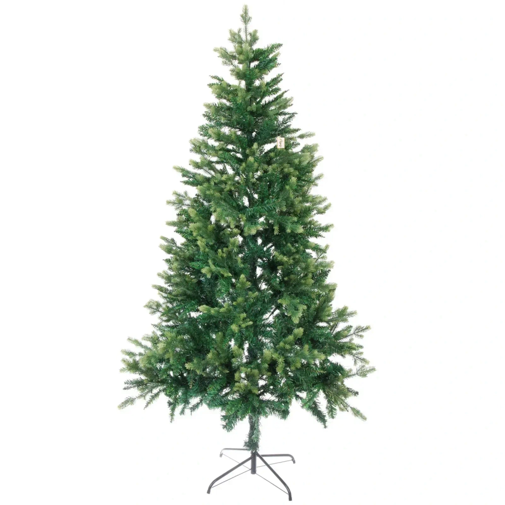 Ёлка «Женева» 180 см, ПВХ, резина (680 веток)
