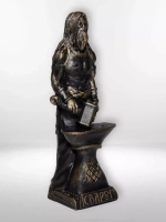 Коллекционная алтарная фигурка статуэтка Бог Сварог оберег