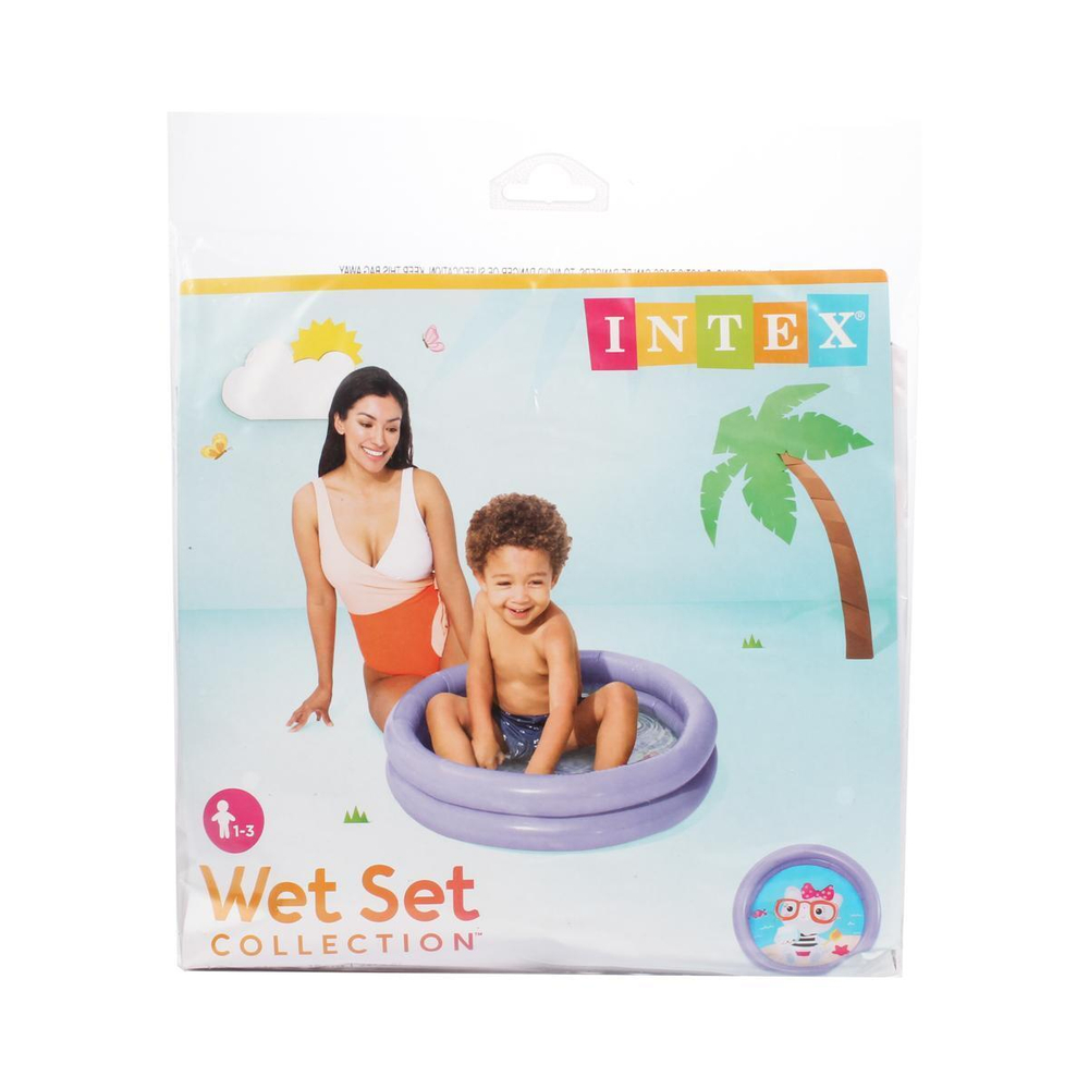 Бассейн надувной "Морские обитатели" 61*15см 533013 (Intex)