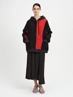 Худи из плотного футера OLA OLA