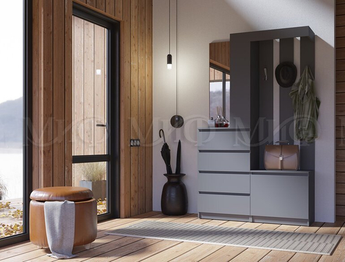 Челси Прихожая (Графит, графит) фабрика МиФ