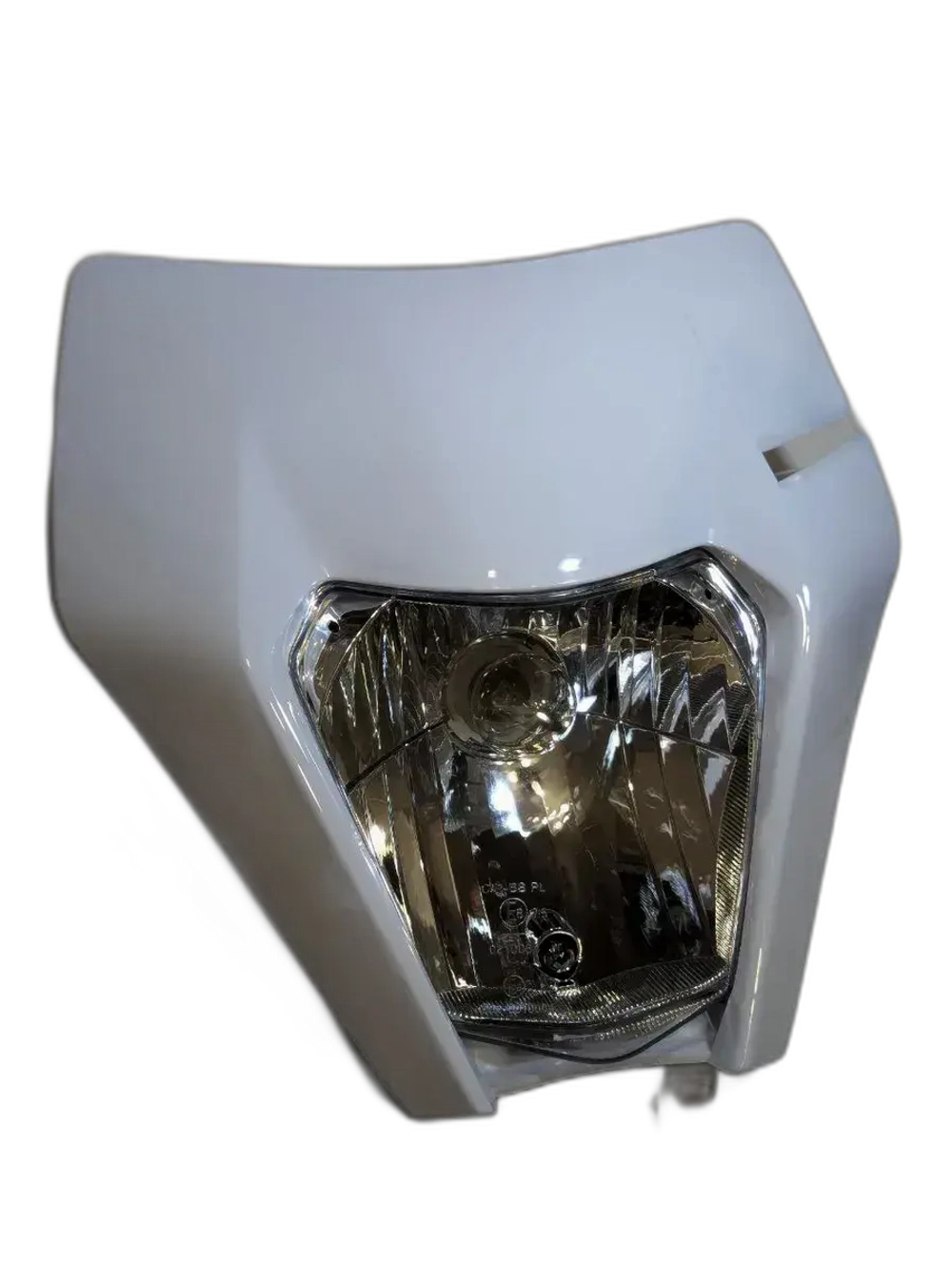 Фара галогеновая для мотоцикла в стиле KTM белая