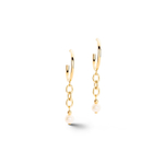 Серьги-пусеты Coeur de Lion White-Gold 1119/21-1416