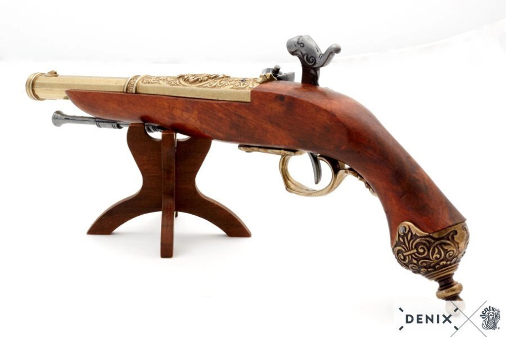 Пистоль итальянский, Брешиа, 1825 год, латунь  DE-1013-L