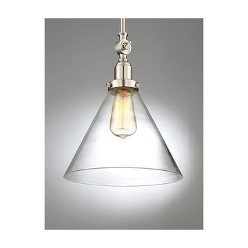 replica light Drake 1 Light 10 inch Satin Nickel Pendant Ceiling Light