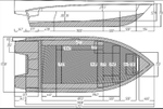 Алюминиевая моторная лодка Гиргис 390 D