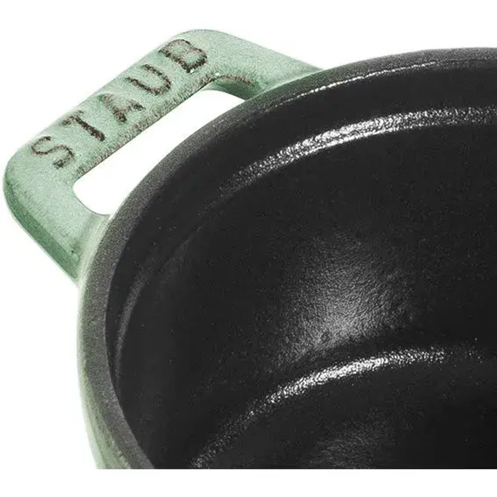 STAUB Мини-кокотница 10 см чугунная кастрюля 250 мл мята