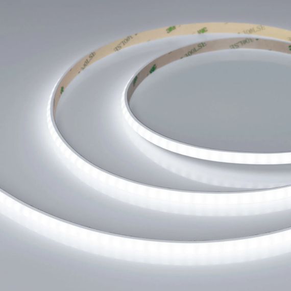 Светодиодная лента герметичная Arlight 10W/m 160LED/m 2835SMD холодный белый 5M RTW-PW-A160-8mm 24V 041112