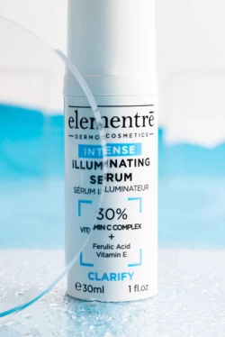 Сыворотка с витамином С 30% - СИЯНИЕ 30% VITAMINC C - ILLUMINATING SERUM 30 ml от Elementrè Dermo Cosmetics, Швейцария, помогает защищать кожу от оксидативного стресса и преждевременного старения