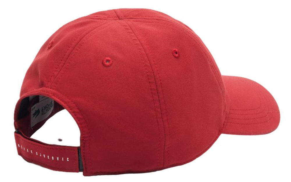 Теннисная кепка Lacoste SPORT Novak Djokovic Microfiber