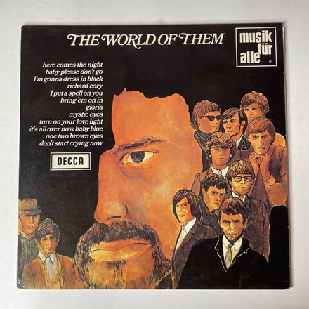 Винтажная виниловая пластинка LP Them, The World Of Them (Germany 1974)