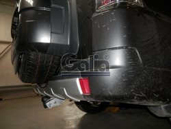 Фаркоп оцинкованный Galia M082A для Mitsubishi Pajero IV 2007-, Pajero III 2000-2007(паспорт и сертификат в комплекте)(без электрики)