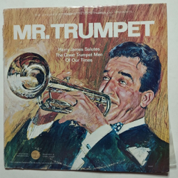 Винтажная виниловая пластинка LP Harry James And His Orchestra Mr. Trumpet (USA 1969)
